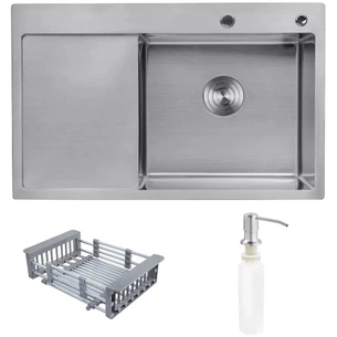 Мойка кухонная Kroner Geburstet-7849RHM (CV025276) изображение 1