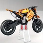 Конструктор Technic Racing Bike Off-Road (NO.47105) Orange 506 деталей - зменшене зображення 2