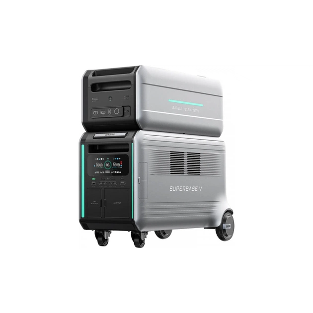 Додаткова батарея для зарядної станції Zendure V6400 Satellite Battery B6400 (ZDSATB6400-GY) - picture 5