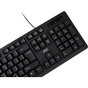 Клавіатура AOC KB100B USB UA Black (KB100B/97) - зменшене зображення 5