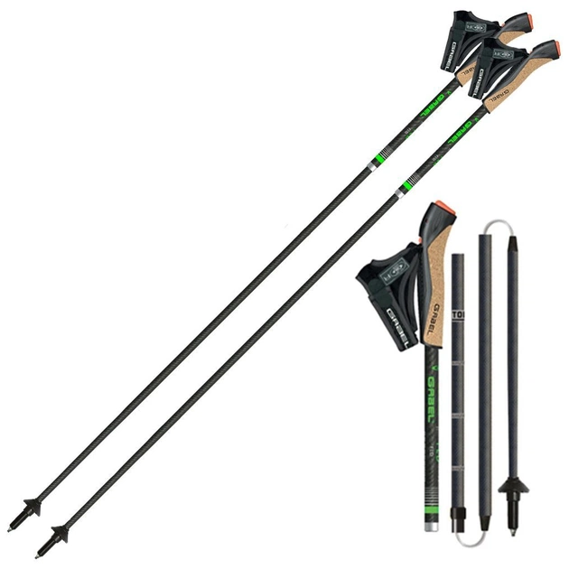 Палки для скандинавской ходьбы Gabel FLD Carbon 115 (034.0050) - изображение 1