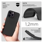 Чохол до мобільного телефона Armorstandart Matte Slim Fit Apple iPhone 14 Pro Max Camera cover Black (ARM83510) - зменшене зображення 3