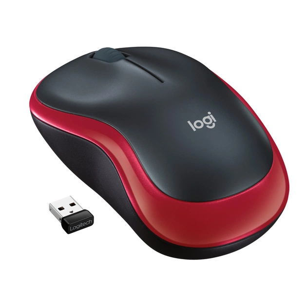 Мишка Logitech M185 red (910-002240) - зображення 1