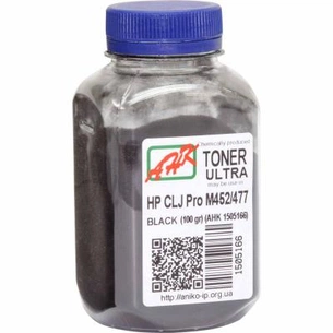 Тонер HP CLJ Pro M452/477 Black 100г ULTRA COLOR AHK (1505166) зображення 1