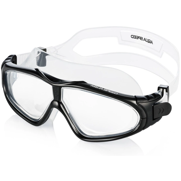Окуляри для плавання Aqua Speed Sirocco 042-07 3117 чорний OSFM (5908217631176) - зображення 1