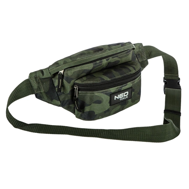 Сумка для инструмента Neo Tools поясная Camo, 36х12см, усиленная, полиэстер 600D, камуфляж (84-324) - изображение 1