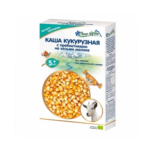Дитяча каша Fleur Alpine на козячому молоці кукурудзяна з пребіотиками 200 г (4006303001641) зображення 1