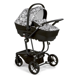 Коляска Cam 3 в 1 Taski Sport чорно-біле графіті (910/782) зображення 1