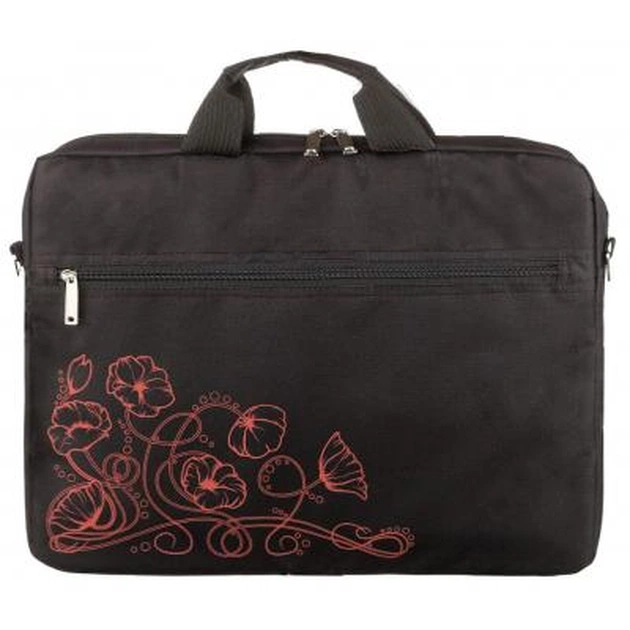 Сумка для ноутбука Porto 15.6" PN16 Print BK Flowers - изображение 1