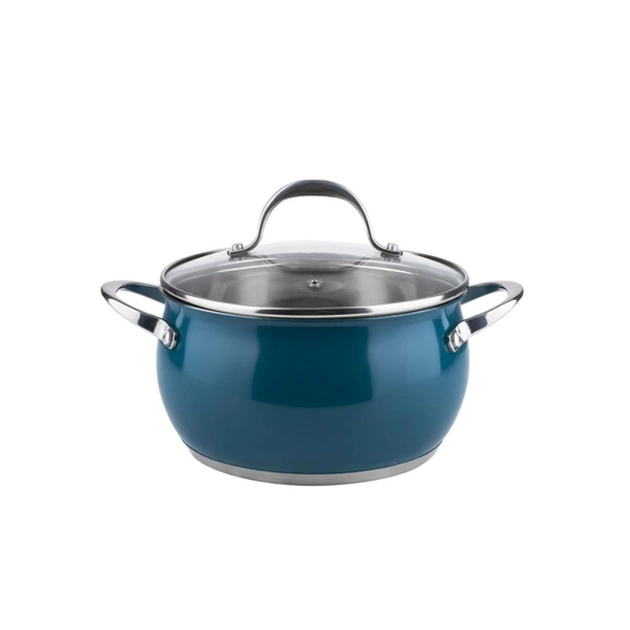 Каструля Ringel Bavaria з кришкою 3.4 л blue (RG-2009-20/2) - изображение 1