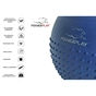 М'яч для фітнесу PowerPlay 4003 65см Синій + помпа (PP_4003_65_Blue) - зменшене зображення 4
