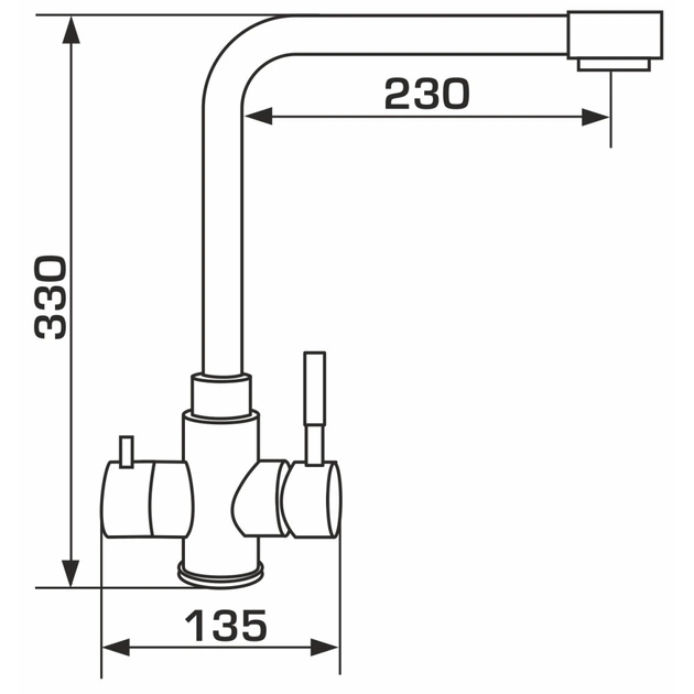 Змішувач GRANADO Badalona LUX grafito (gz0409L) - picture 8