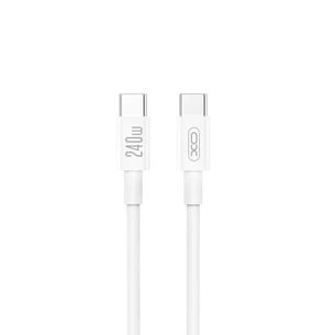 Дата кабель USB-C to USB-C 1.0m 240w White XO (NB-Q298-CC.white) зображення 1