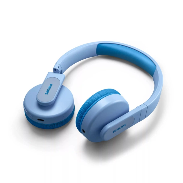 Навушники Philips Kids TAK4206 On-ear Colored light panels Wireless Blue (TAK4206BL/00) - picture 11