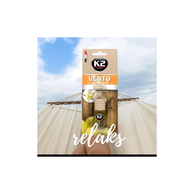 Ароматизатор для автомобіля K2 VINCI VENTO VANILLA 8ML (V457) - picture 8
