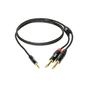 Інсертний кабель Klotz KY5-300 Minilink Pro Y-Cable Black 3m (229826) - зменшене зображення 1