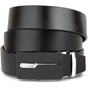 Ремінь Vintage Чоловічий з матовою пряжкою Чорний (20335) - зменшене зображення 1