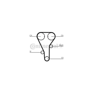 Ремінь ГРМ CONTITECH CT972 зображення 1