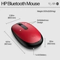 Мишка HP 240 Bluetooth Red (43N05AA) - зменшене зображення 9