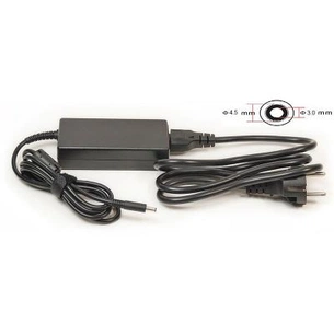 Блок живлення до ноутбуку PowerPlant DELL 220V, 19.5V 65W 3.34A (4.5*3.0) (DL65G4530) зображення 1