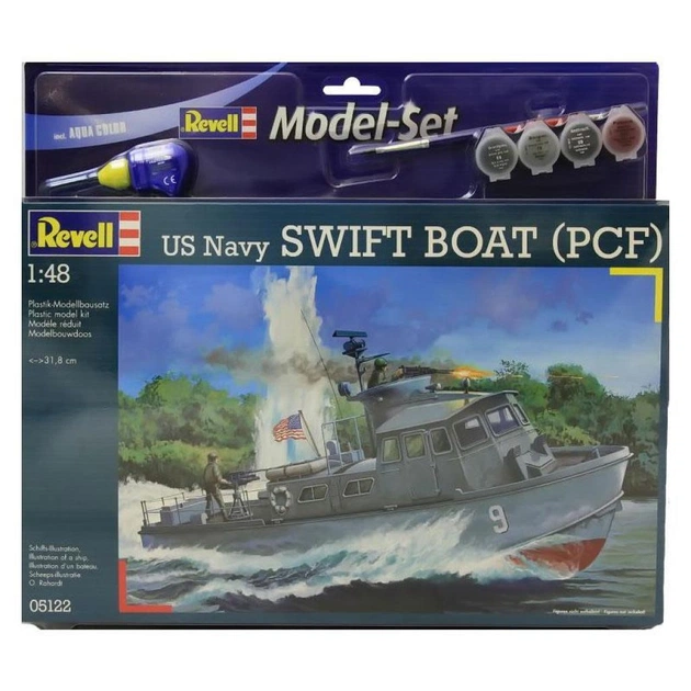 Збірна модель Revell Патрульний катер US Navy Swift Boat (PCF) 1:48 (65122) - изображение 1
