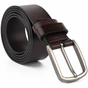 Ремінь Vintage Чоловічий із затемненою пряжкою механіка Коричневий (20315) - зменшене зображення 3