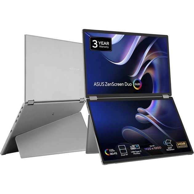 Монітор ASUS ZenScreen DUO MQ149CD (90LM0AKV-B01N70) - зображення 1