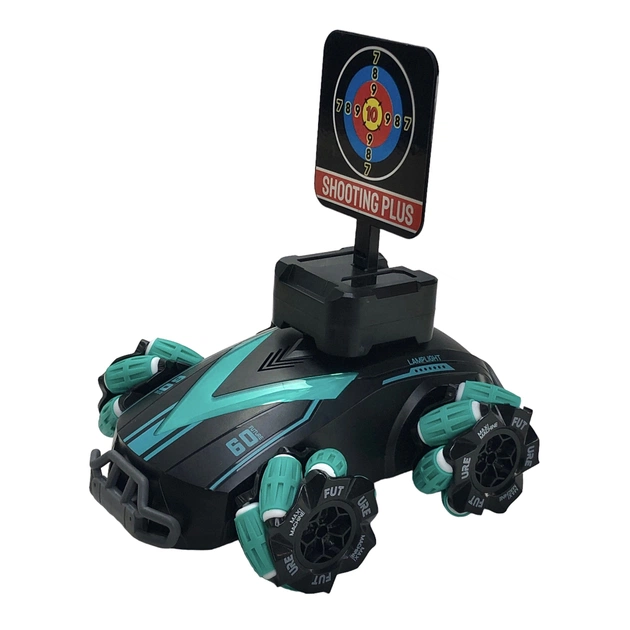 Радіокерована іграшка UFT Дрифтова машинка Танк-всюдихід Стріляє м'якими дротиками з підсвічуванням (UFTGC3) - picture 10