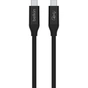 Дата кабель USB-C to USB-C 0.8m USB4 40Gbps 100W Black Belkin (INZ001BT0.8MBK) - уменьшенное изображение 1