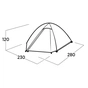 Намет Easy Camp Rondane 3 (120470) (931542) - уменьшенное изображение 7