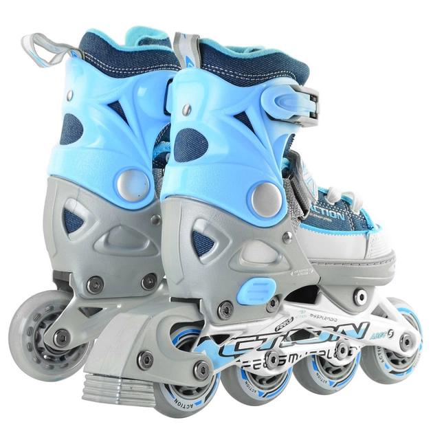 Роликові ковзани Action Kire Блакитні 29-32 (PW-126B-13-2BLUE/29-32) - picture 11