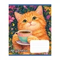 Зошит 1 вересня Sunny cat А5 18 аркушів клітинка (768771) - зменшене зображення 2