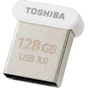USB флеш накопичувач Toshiba 128GB U364 White USB 3.0 (THN-U364W1280E4) - уменьшенное изображение 2