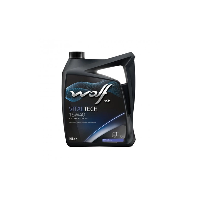 Моторное масло Wolf VITALTECH 15W40 5л (8301117) - изображение 1