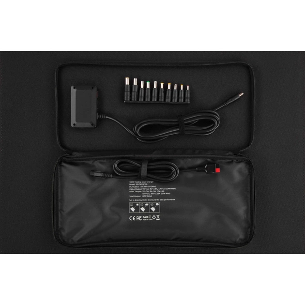 Портативна сонячна панель 2E 100 Вт, 2S, 3M Anderson, QC3.0, 24 Вт+Type-C 45 Вт (2E-PSPLW100) - picture 3