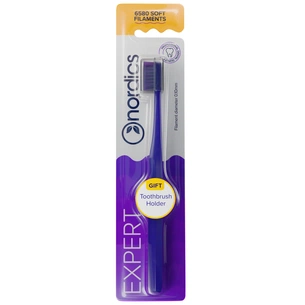 Зубна щітка Nordics 6580 Expert Soft Purple (3800501908204) зображення 1
