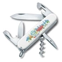 Ніж Victorinox Swiss Army Spartan білий з логотипом "Київ" (1.3603.7R2 KYIV) - зменшене зображення 1