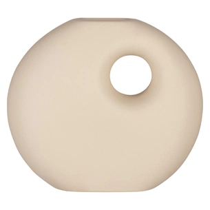 Ваза Ardesto Capri, 14х12см, порцеляна, бежевий (AR3809B) зображення 1