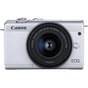 Цифровий фотоапарат Canon EOS M200 + 15-45 IS STM White (3700C032) - зменшене зображення 1