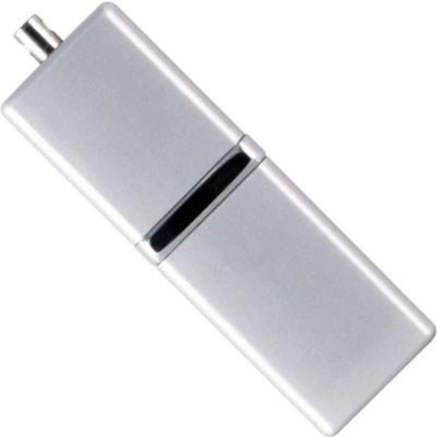 USB флеш накопичувач Silicon Power 4Gb LuxMini 710 silver (SP004GBUF2710V1S) - зображення 1