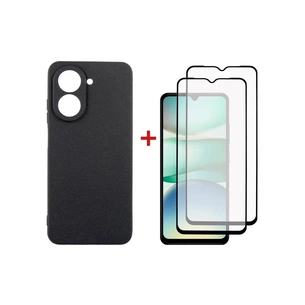 Чохол до мобільного телефона Dengos Xiaomi Redmi A5 Case Soft + 2 Glass (Black) (DG-CTG2P-24) зображення 1