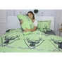 Постільна білизна MirSon Бязь Ranforce Elite 17-0515 Noble deers lime Євро (2200004678177) - зменшене зображення 3