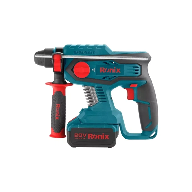 Перфоратор Ronix акумуляторний 20В, 4Ah х 2 (8910K) - зображення 1
