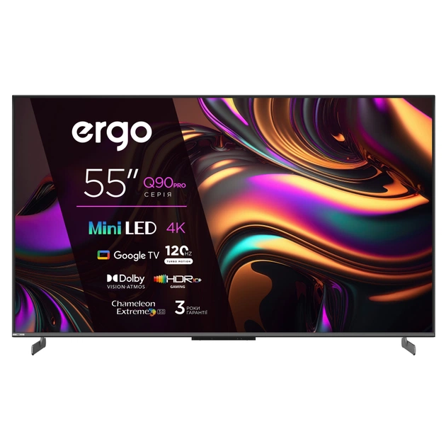Телевізор Ergo 55MQ90PRO - зображення 1