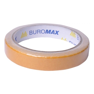 Скотч Buromax двосторонній на пінній основі 18 мм х 2 м (BM.7513) зображення 1