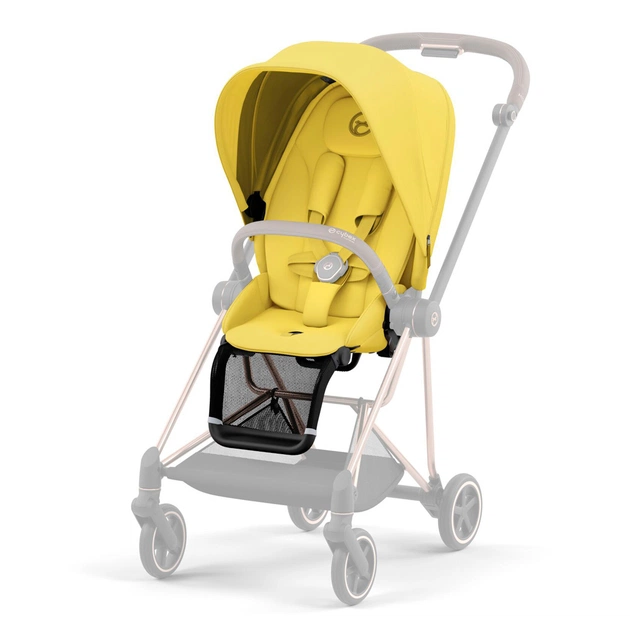 Набір текстилю для коляски Cybex Mios Mustard Yellow (521002549) - изображение 1