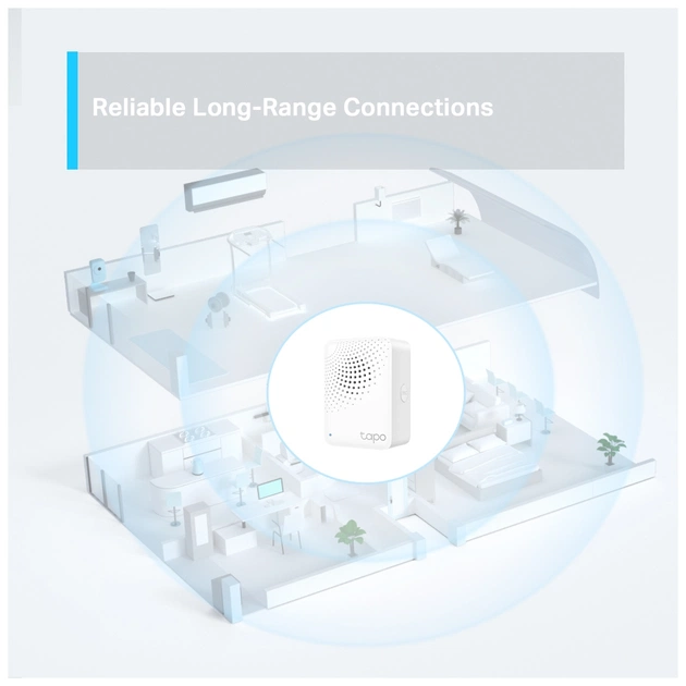 Модуль управління розумним будинком TP-Link Tapo H100 (TAPO-H100) - зображення 4