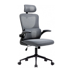 Офісне крісло GT Racer X-5728 Black/Gray зображення 1