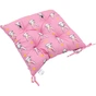 Подушка на стілець MirSon Бязь Принт 17-0528 Bunnies pink 40х50 см (2200006276845) - зменшене зображення 1