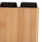 Дошка для нарізання Ardesto Midori, Набір 3шт, 23.5х7.5х27см, бамбук, метал (AR1427B) - preview 4